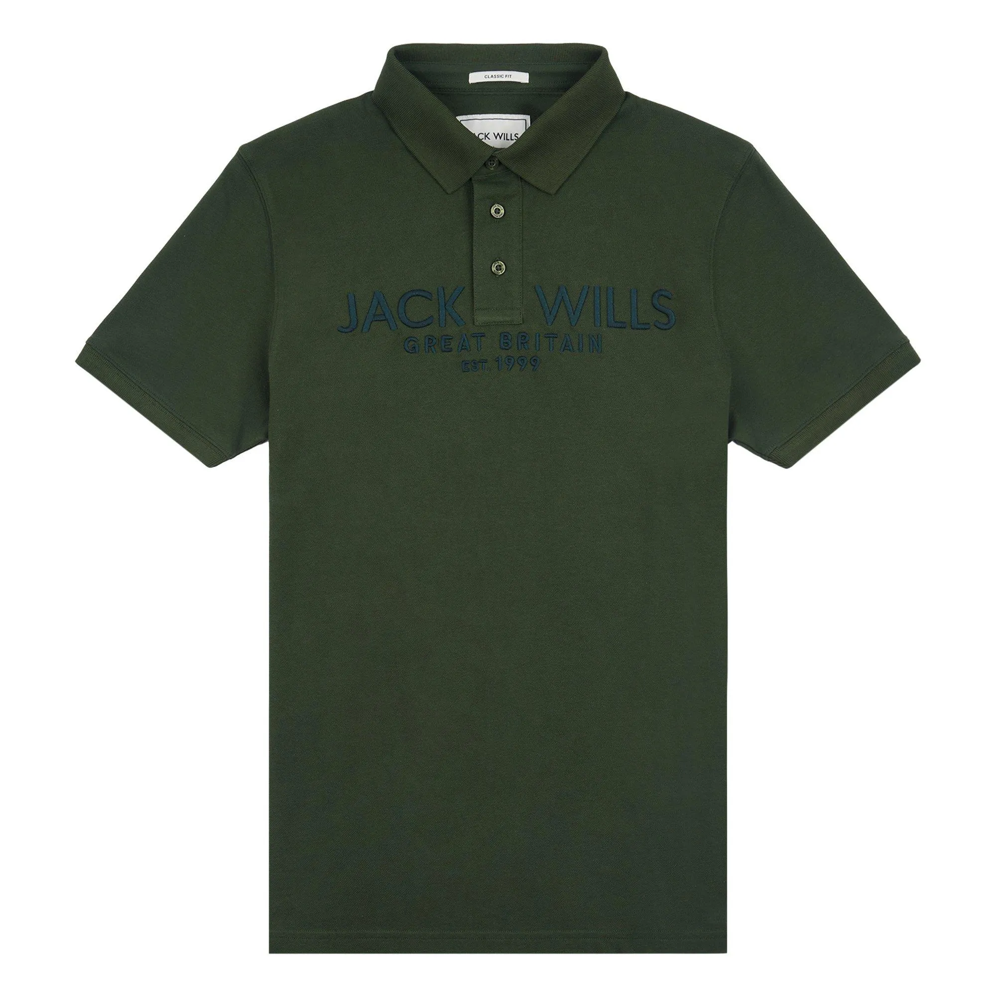 Jack Wills JW Pique Polo Sn99