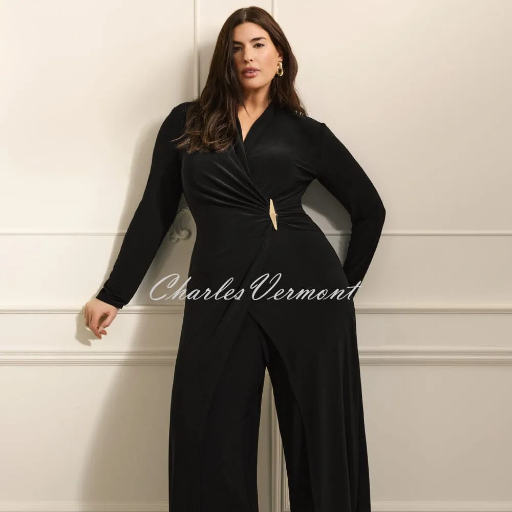 Joseph Ribkoff Wrap Jumpsuit - Style 233097