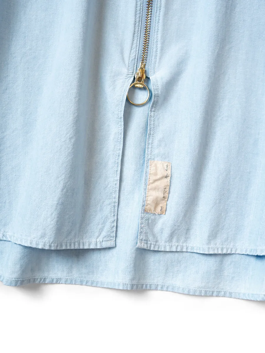 Kapital Chambray Drizzler Work Shirt long sleeves