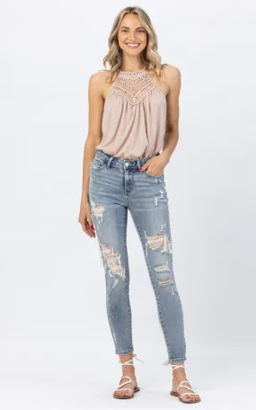 Lace Lace Baby Jeans(l22)