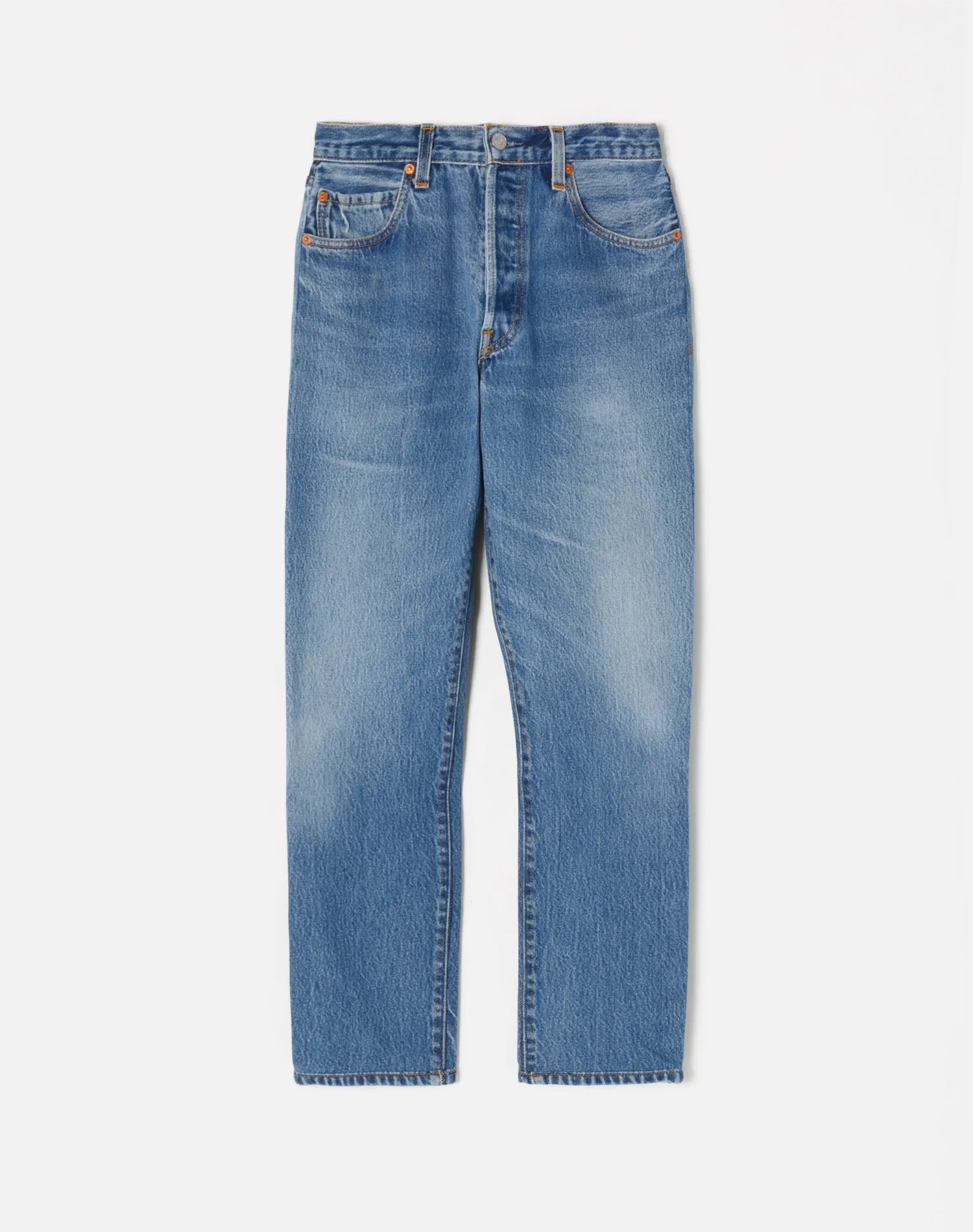 Levi's High Rise Ankle Crop - Indigo