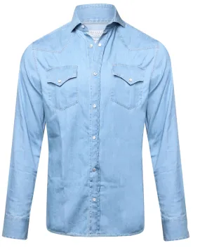 Light Wash Denim Sportshirt