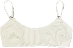 LN Knits - Classic Dominga Bikini Top - White