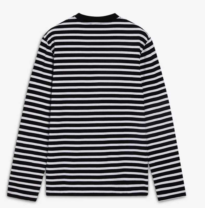 MAISON KITSUNE  |Crew Neck Pullovers Stripes Unisex Street Style U-Neck