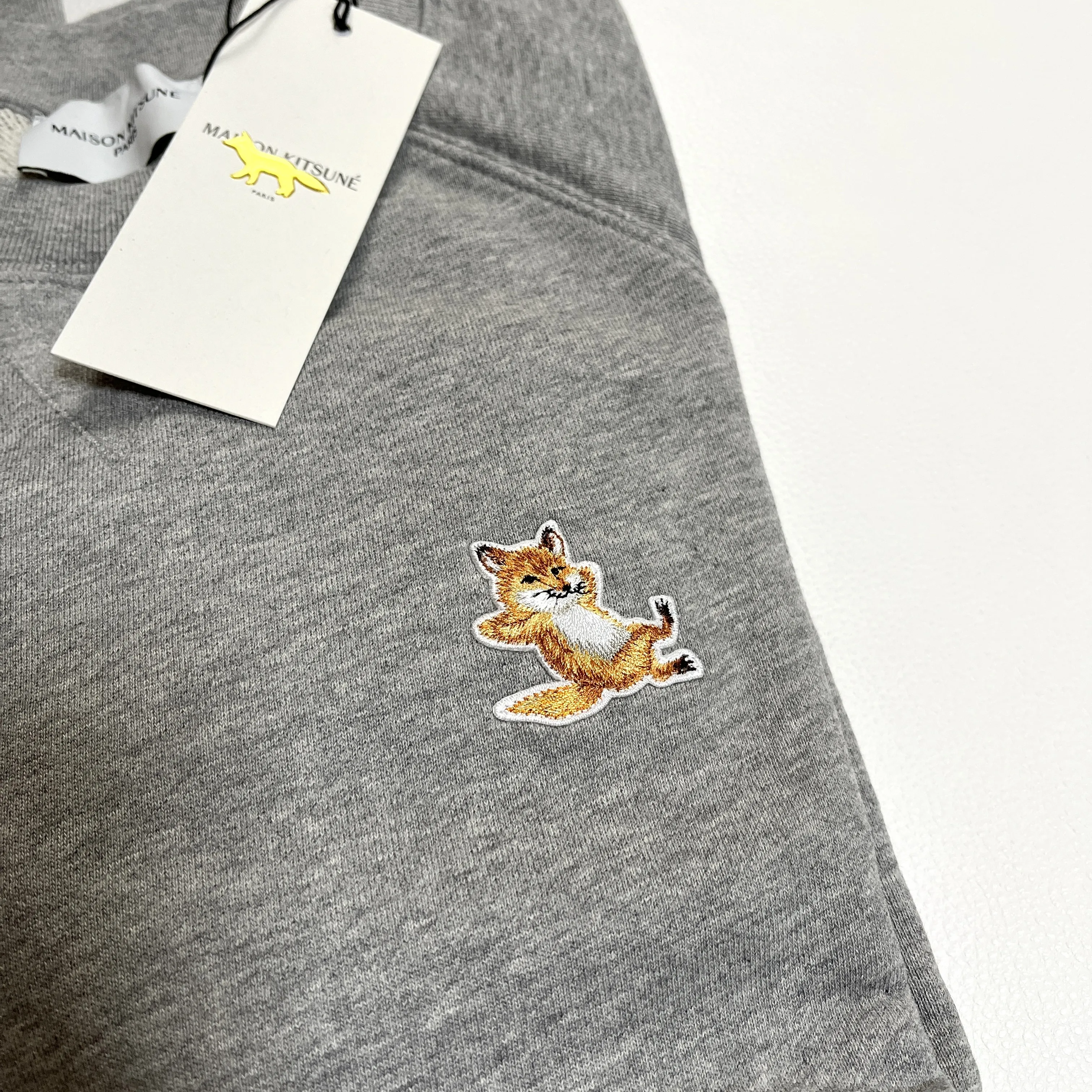 MAISON KITSUNE  |U-Neck Long Sleeves Logo Designers Sweatshirts