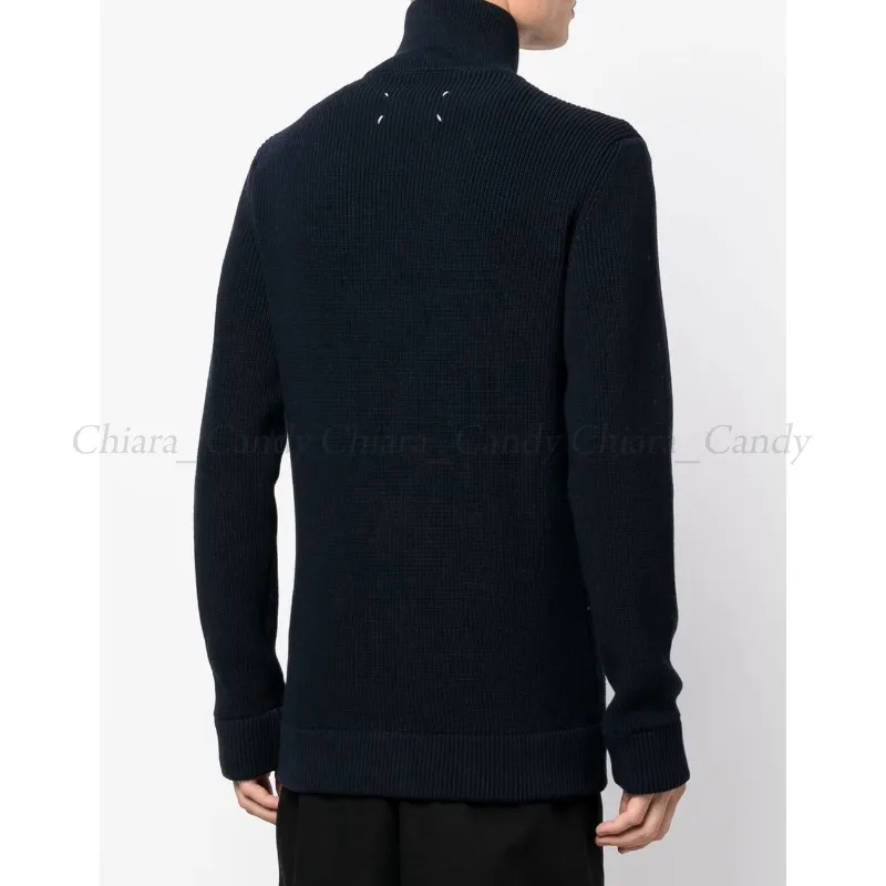 Maison Margiela  |Wool Long Sleeves Plain Cotton Designers Sweaters