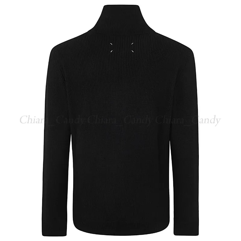 Maison Margiela  |Wool Long Sleeves Plain Cotton Designers Sweaters