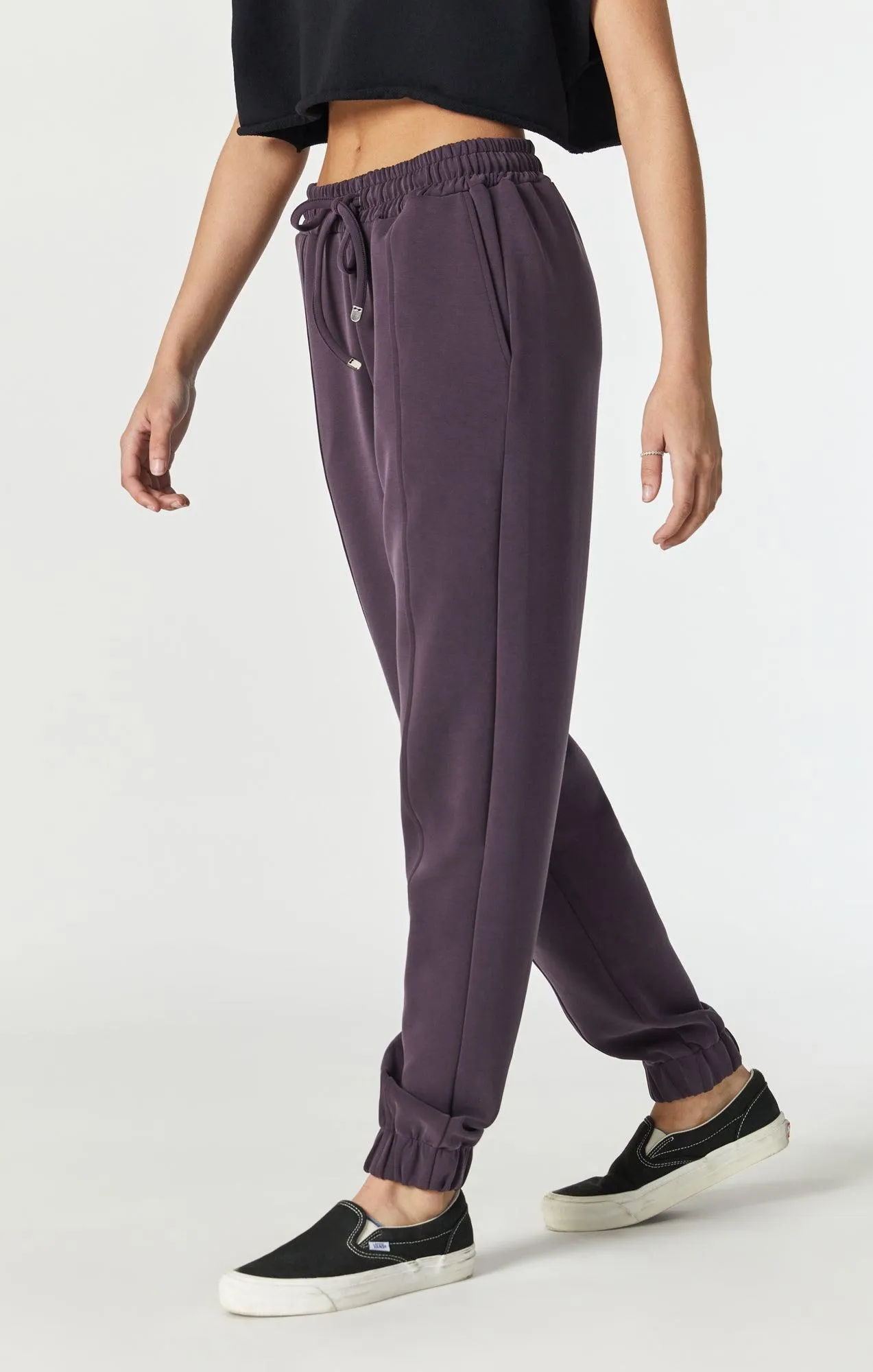 Mavi Sweatpant In Plum Perfect