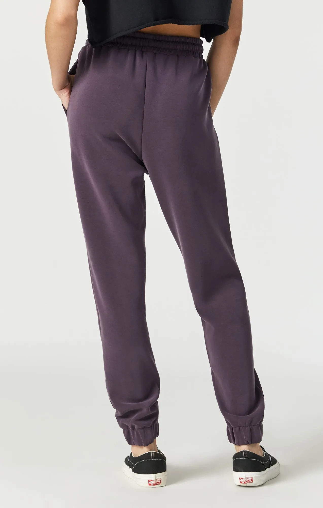 Mavi Sweatpant In Plum Perfect