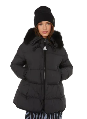 MONCLER  Quilted down jacket - Black