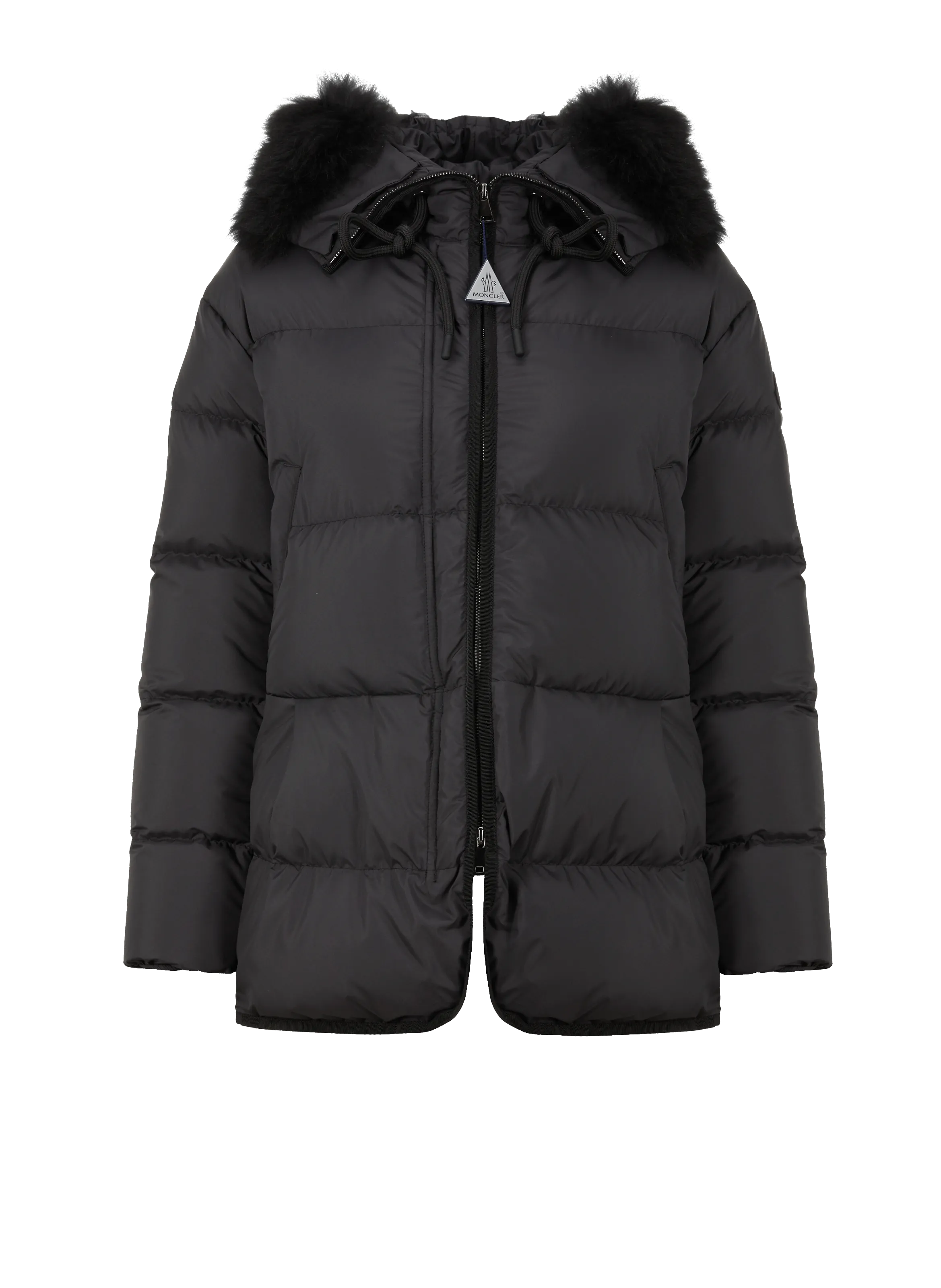 MONCLER  Quilted down jacket - Black