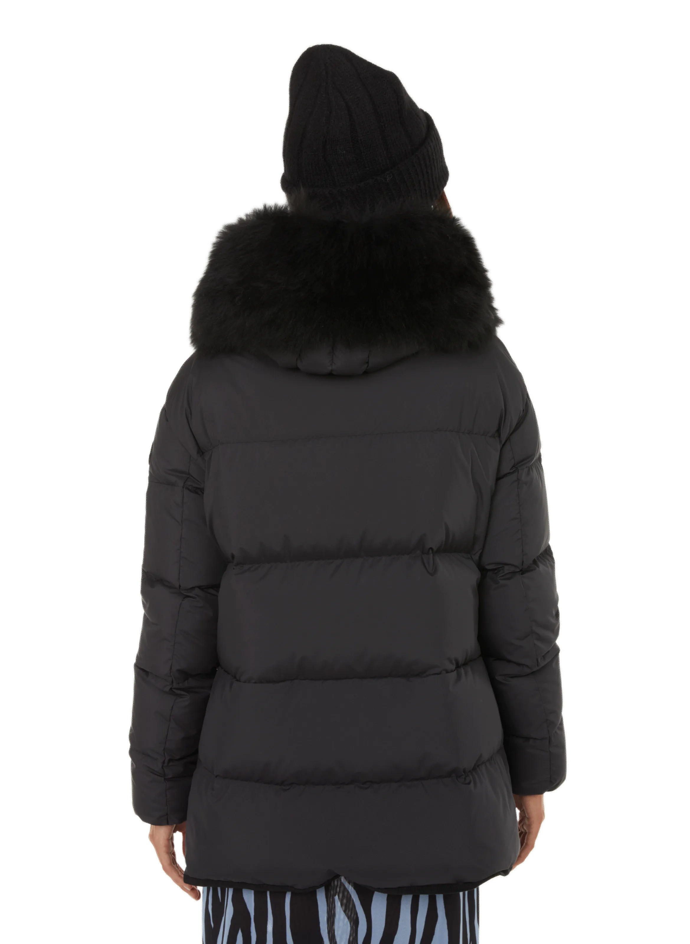 MONCLER  Quilted down jacket - Black