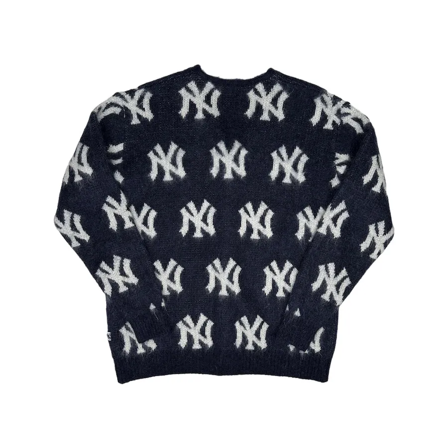 NEEDLES X BEAMS BOY MLB MOHAIR BLEND CARDIGAN