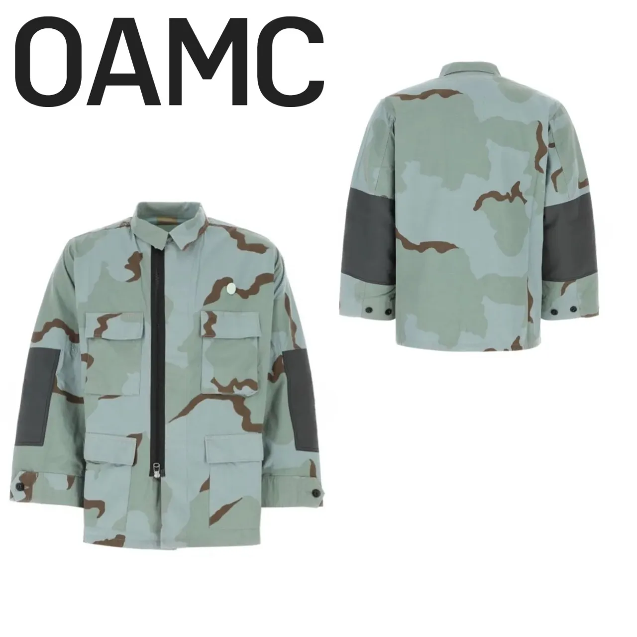 OAMC  |Camouflage Tropical Patterns Unisex Street Style Tie-dye