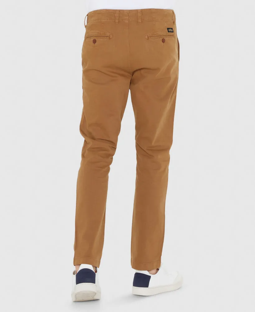 Officer Slim Chino Pants | Sandstone