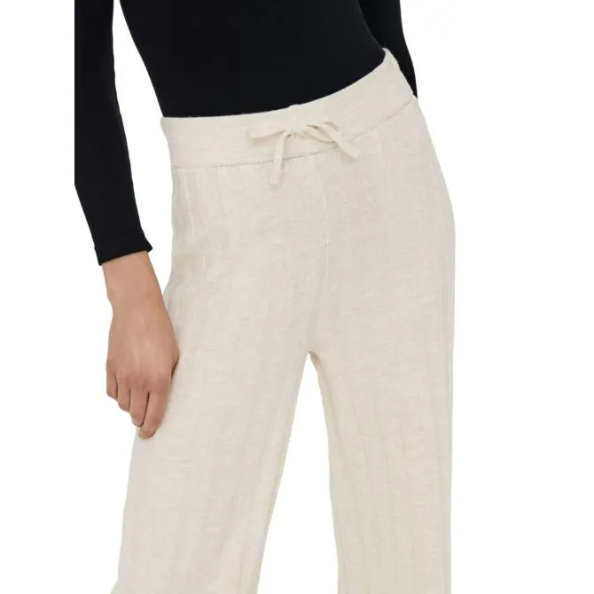 ONLY PANTALONE WIDE FITTED TROUSERS BEIGE 15236375