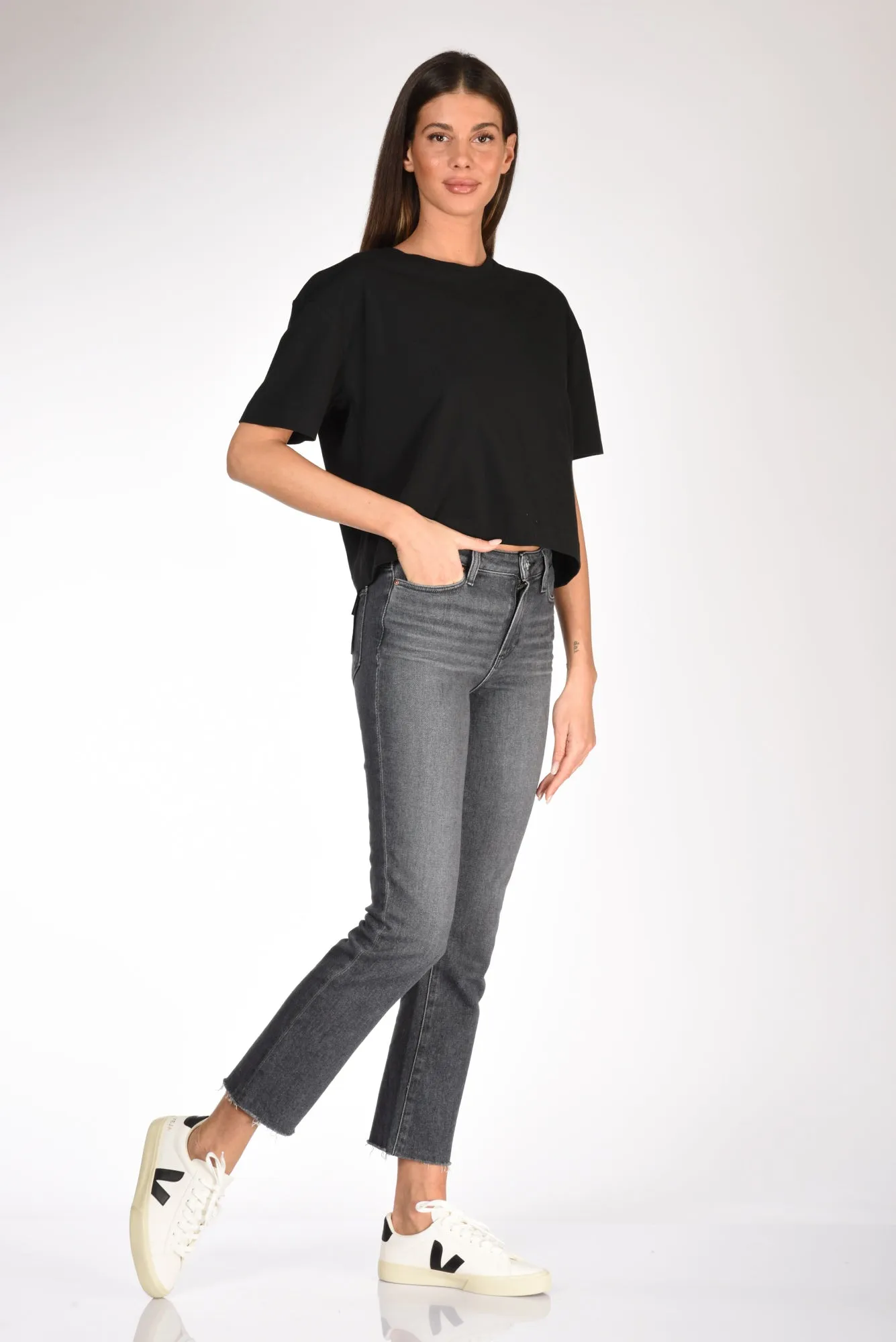 Paige Jeans Cindy Grigio Donna