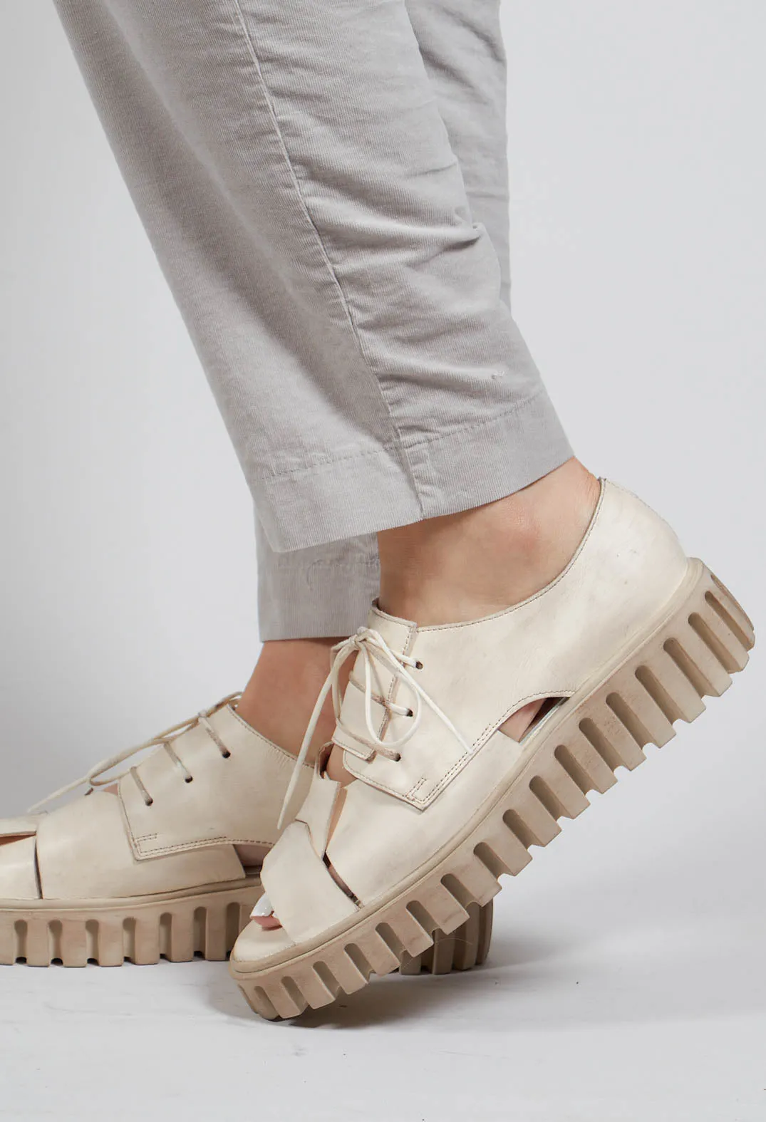 Perseus Shoe in Beige