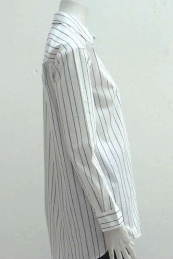 Point Zero Oversized Striped Shirt