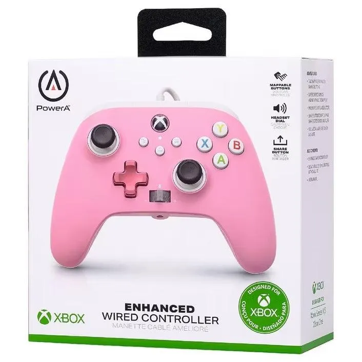 PowerA Enhanced Wired Controller for Xbox Series X|S Pink