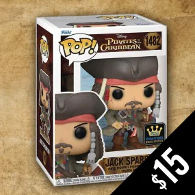 Pre-Order: Funko Pop! Pirates of The Caribbean: Jack Sparrow (FSSE) #1482