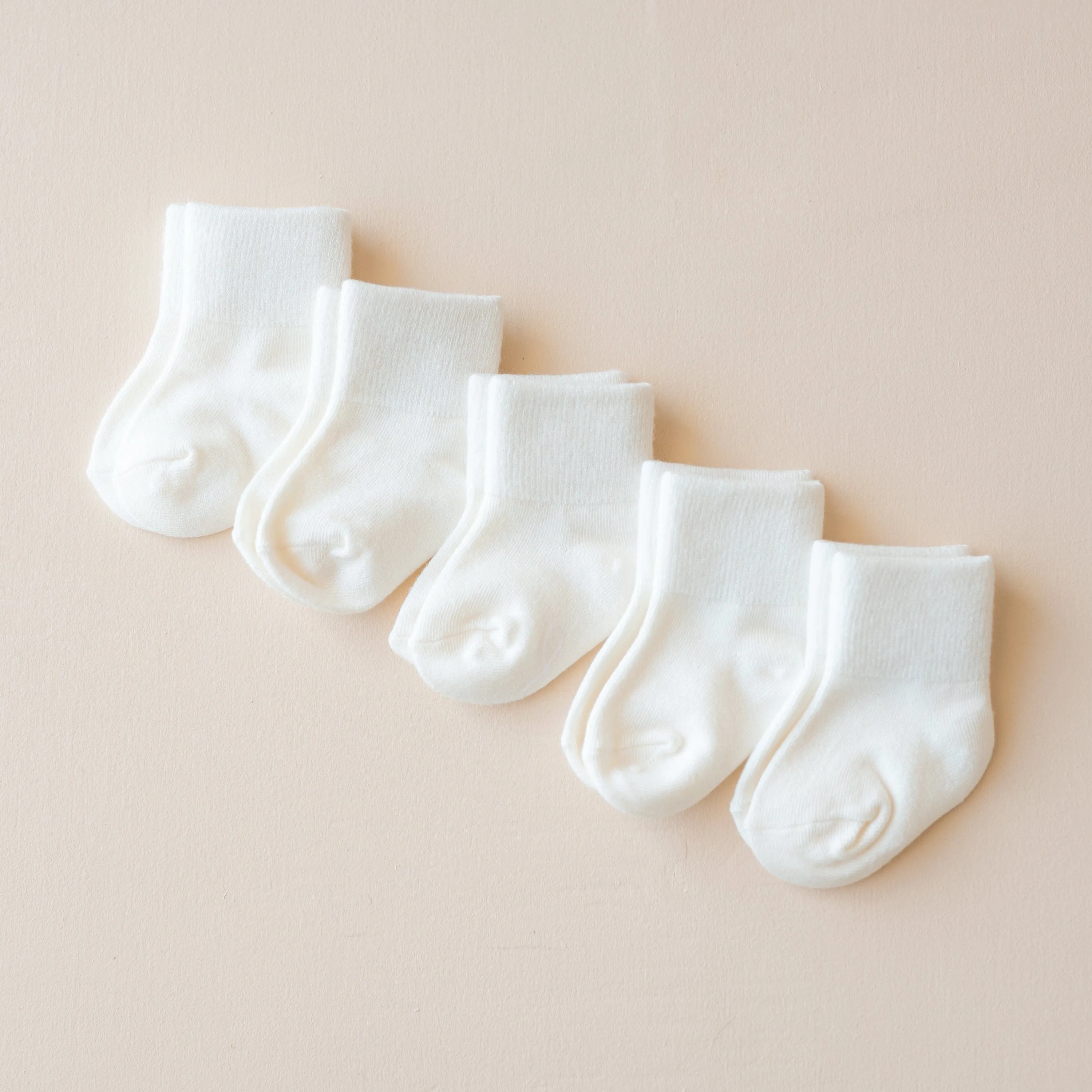 Quarter Socks Combo 5-Pack in Cloud