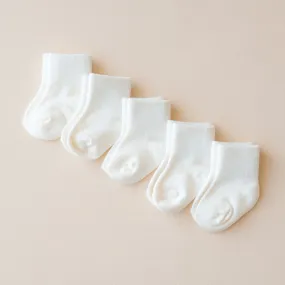 Quarter Socks Combo 5-Pack in Cloud