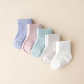 Quarter Socks Combo 5-Pack in Pastel set