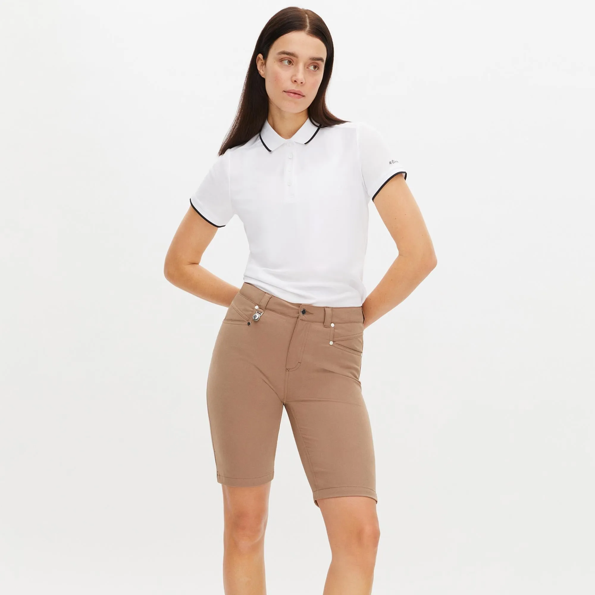 Rohnisch Chie Ladies Golf Bermuda Shorts Caribou