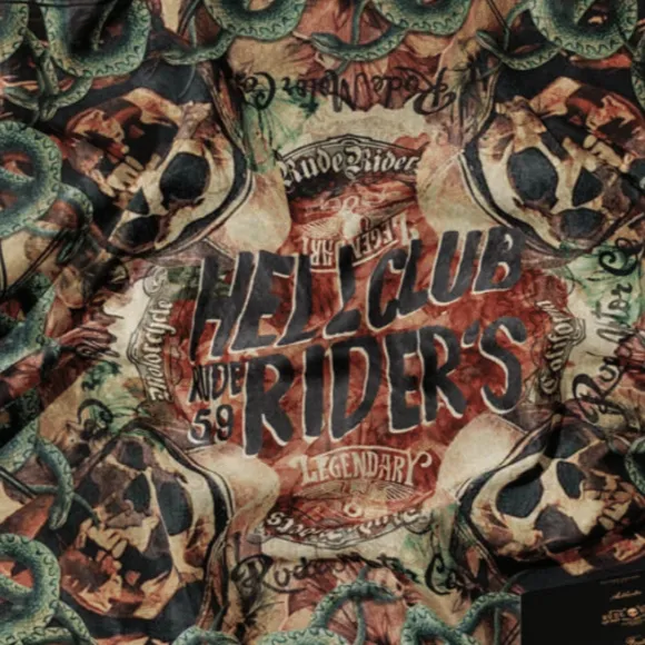 Rude Riders Hell Club Foulard Scarf