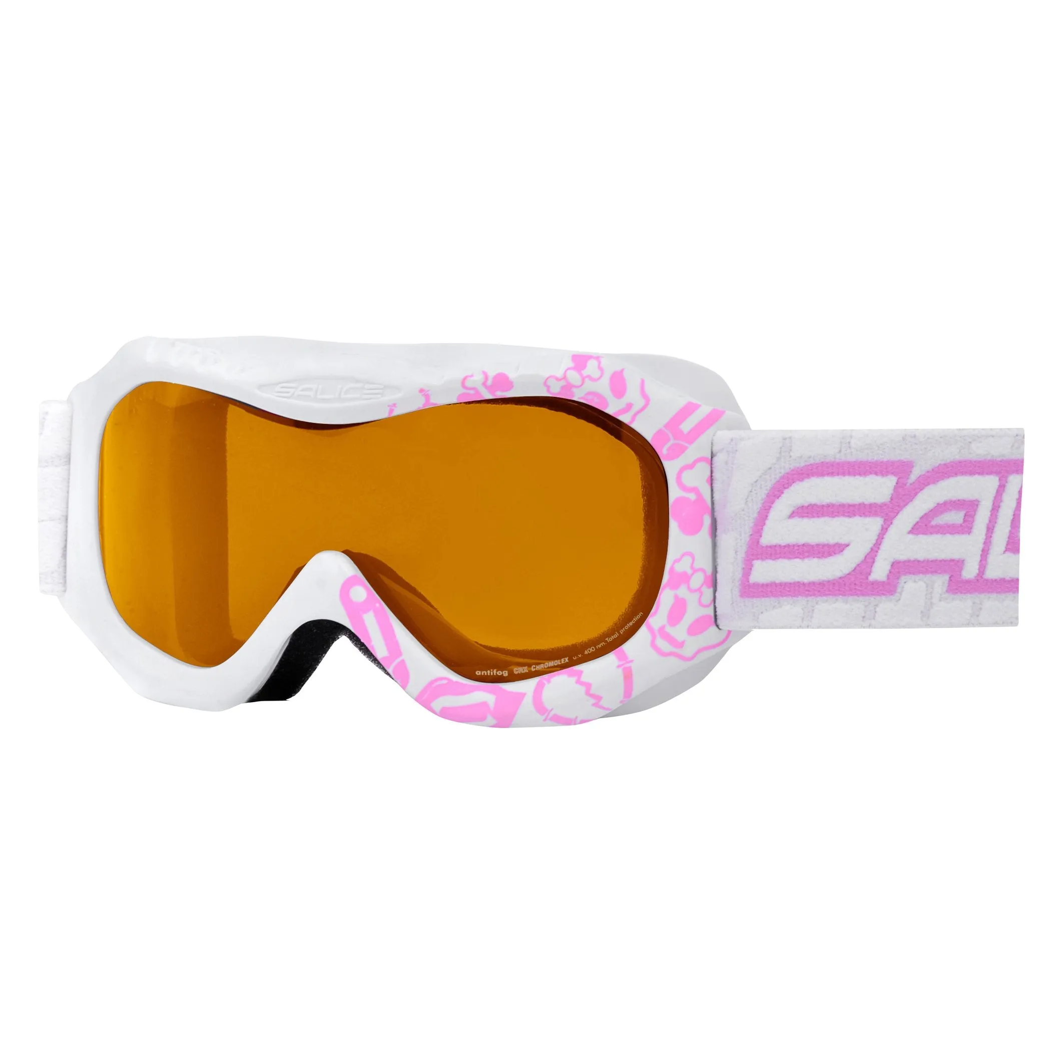 Salice 601 ACRXD Single Antifog Light Adaptive White-Pink - DISCONTINUED