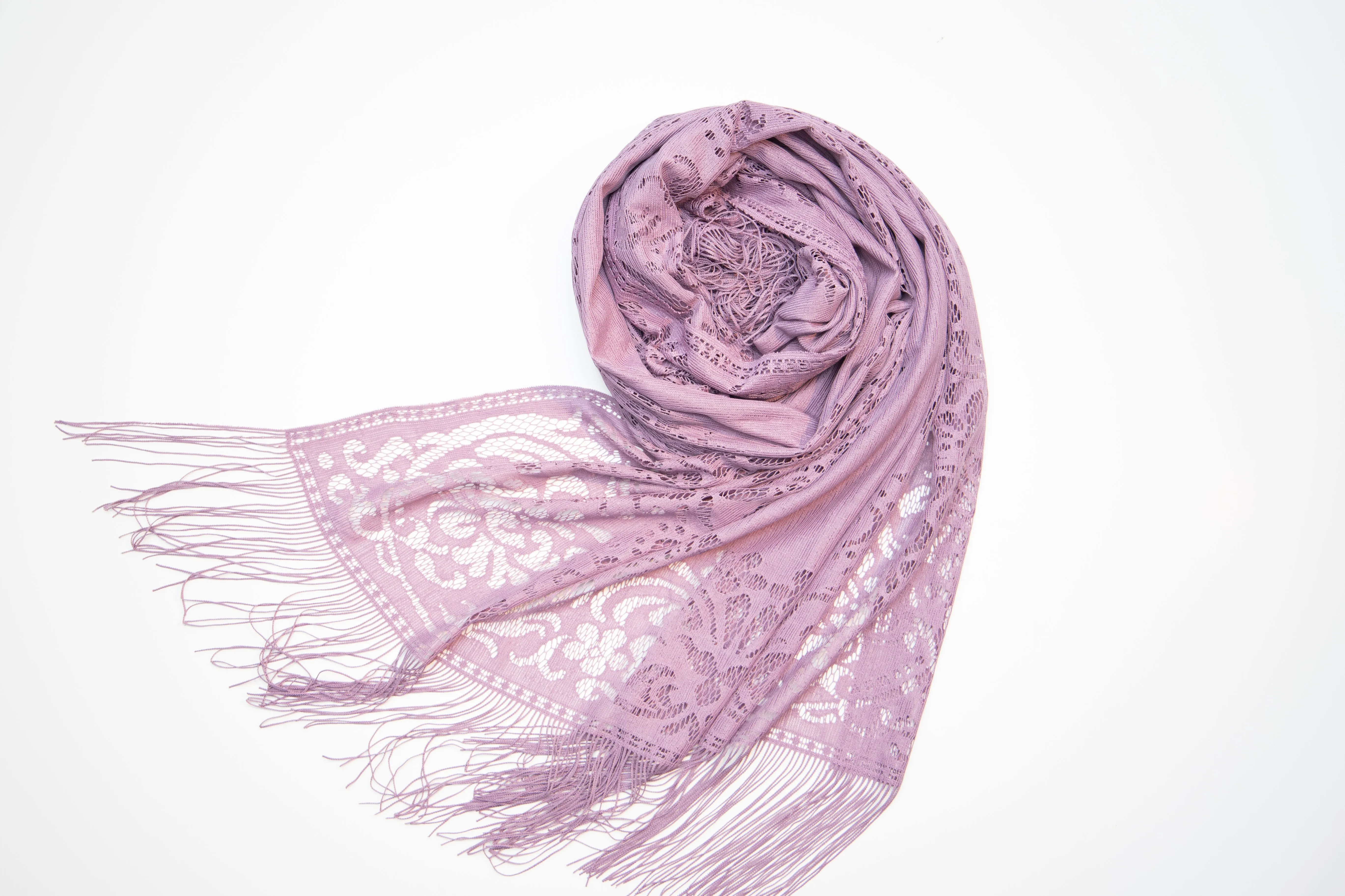 Scarf | Lace | Light Purple