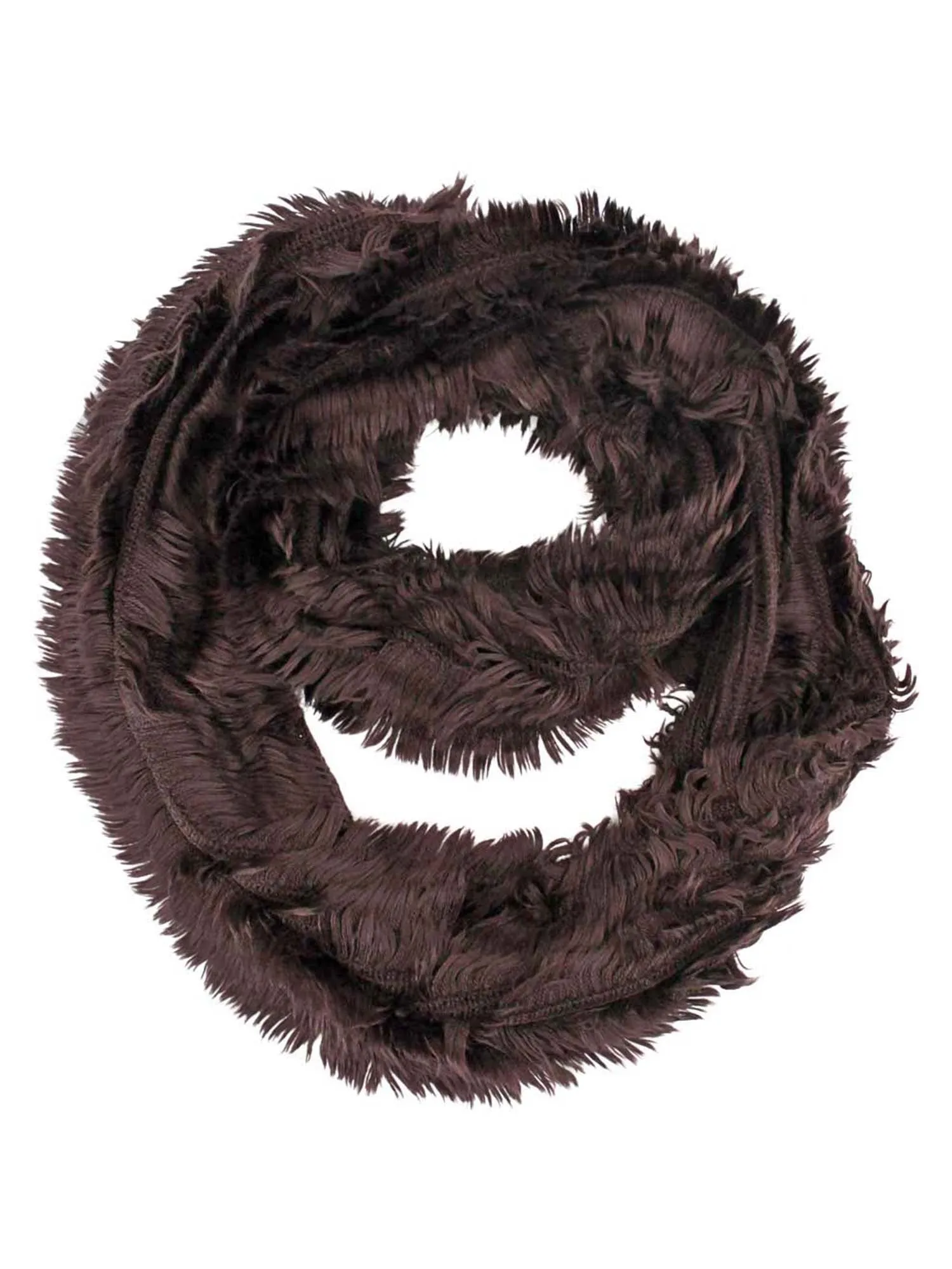 Shaggy Infinity Scarf