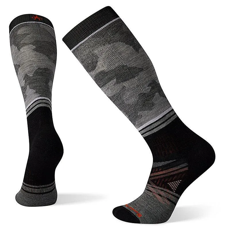 Smartwool Ski FC Camo OTC in Black