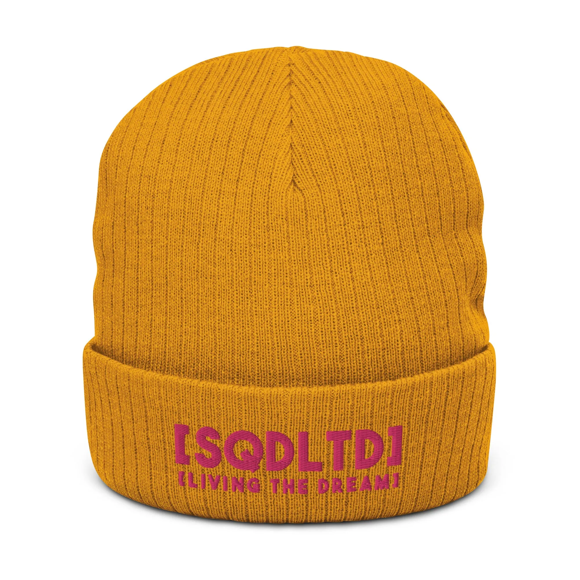 Sqdltd AU23 Ribbed knit beanie Viva