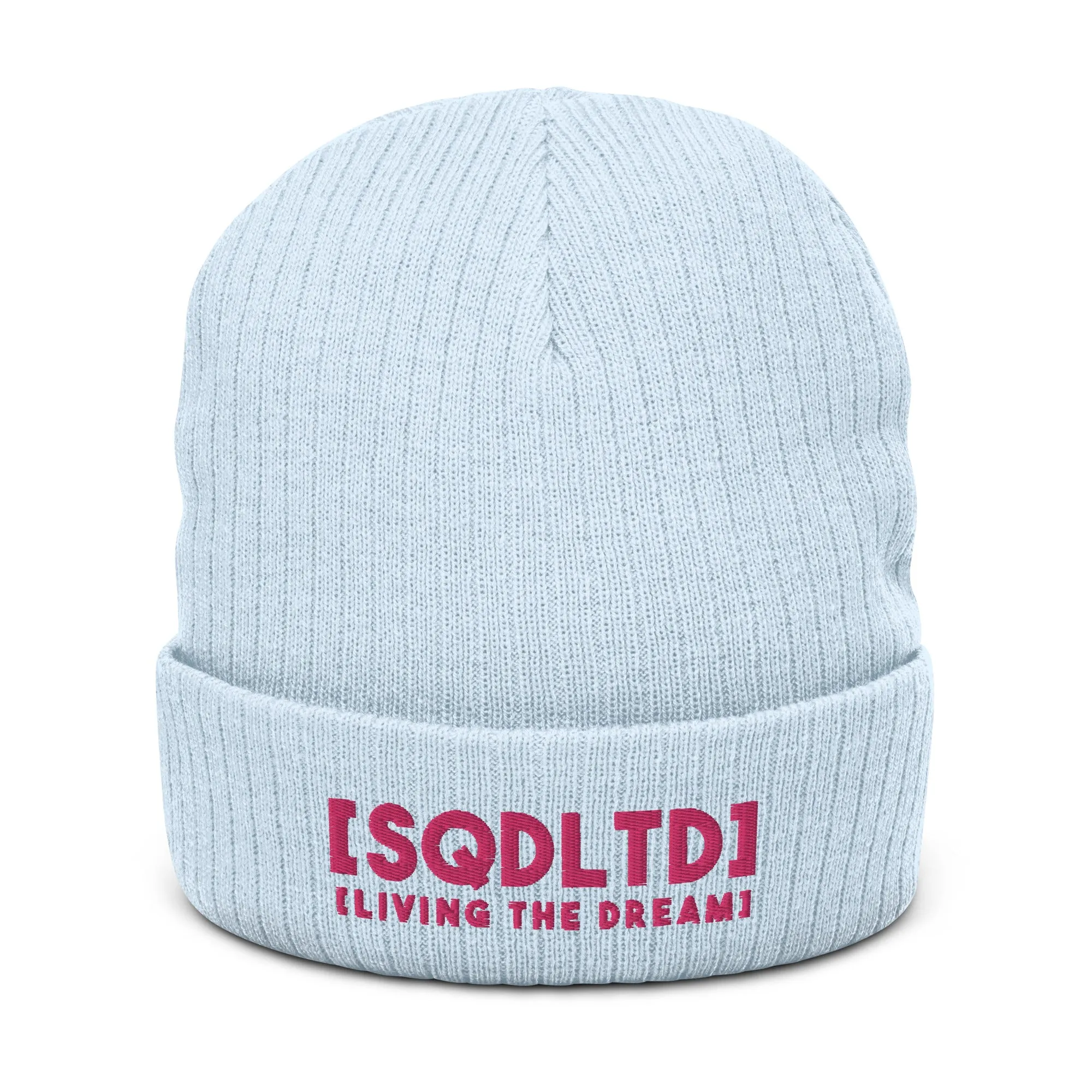 Sqdltd AU23 Ribbed knit beanie Viva