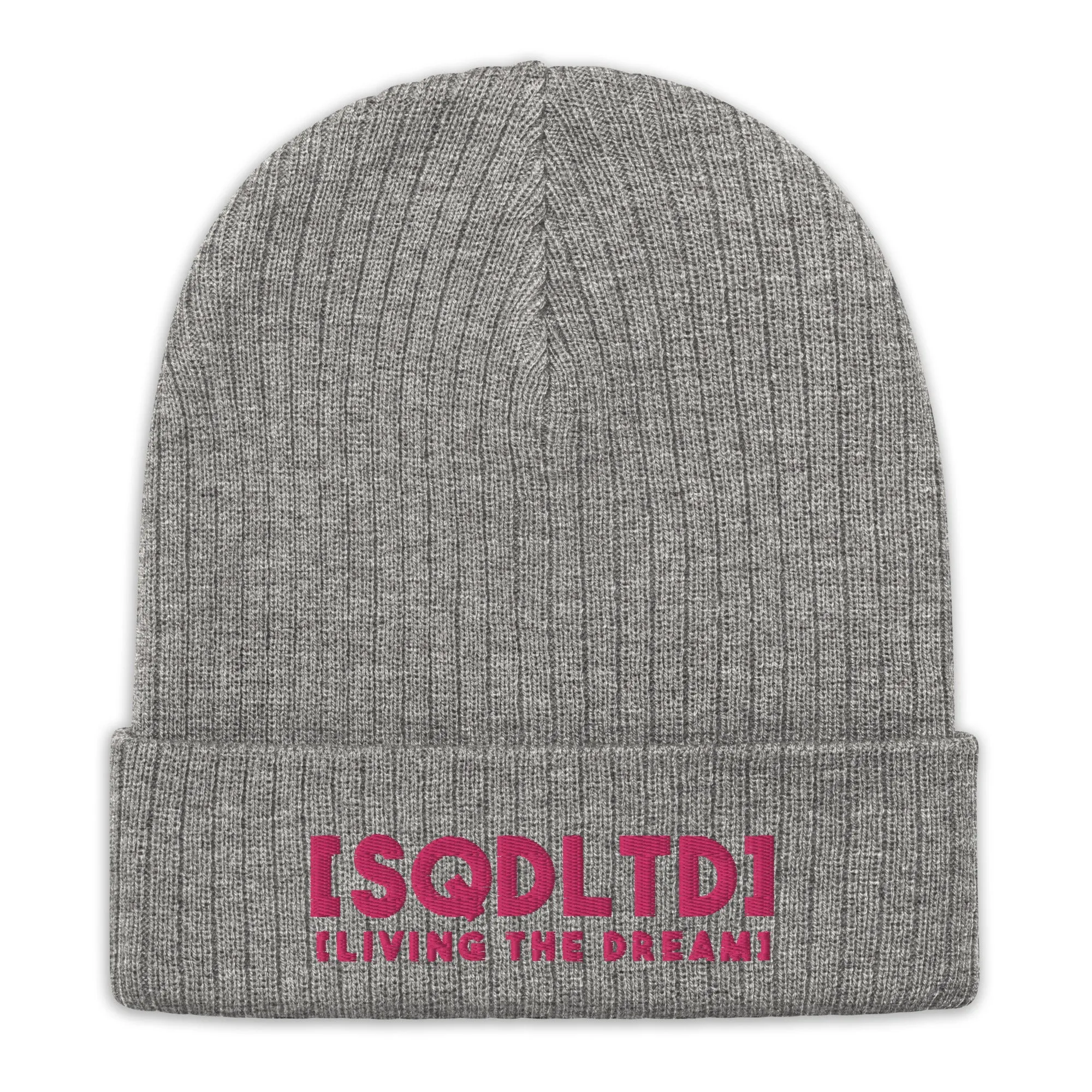 Sqdltd AU23 Ribbed knit beanie Viva