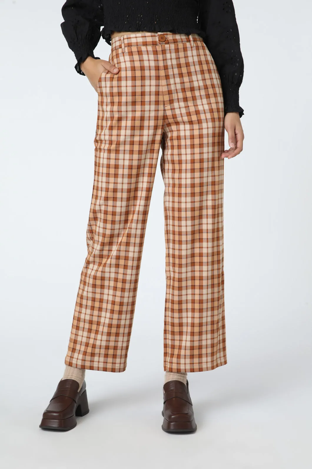 Stacey Check Pant