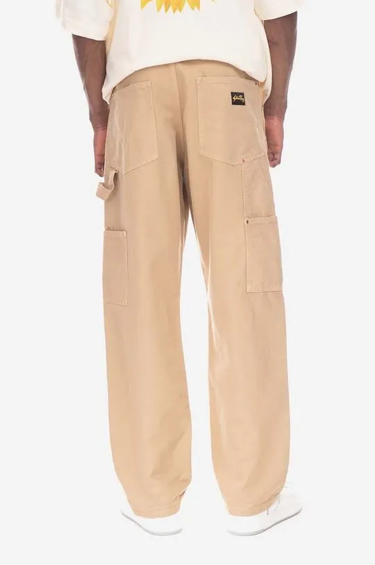 Stan Ray cotton trousers beige color