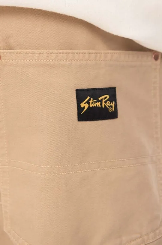 Stan Ray cotton trousers beige color