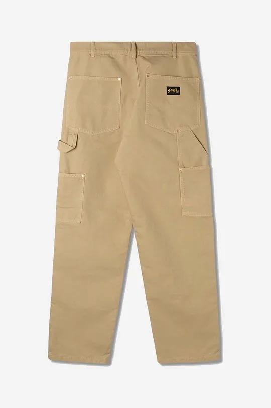 Stan Ray cotton trousers beige color