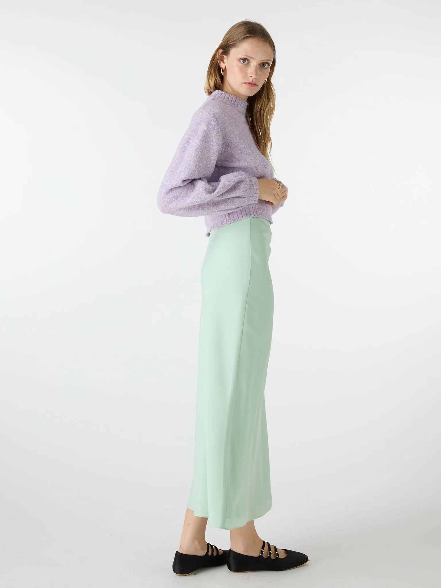 Stella Skirt in Mint Green