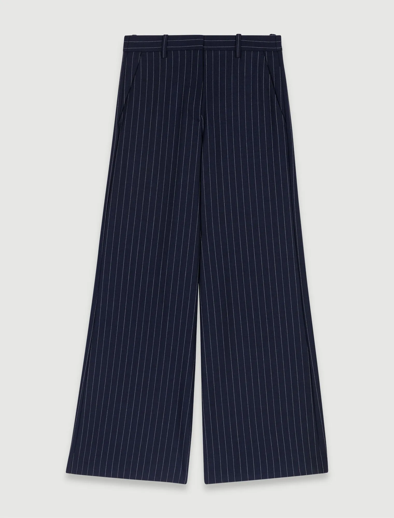 Striped trousers