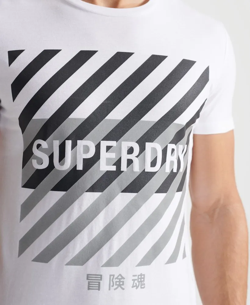 Superdry CORESPORT GRAPHIC TEE Men’s -OPTIC