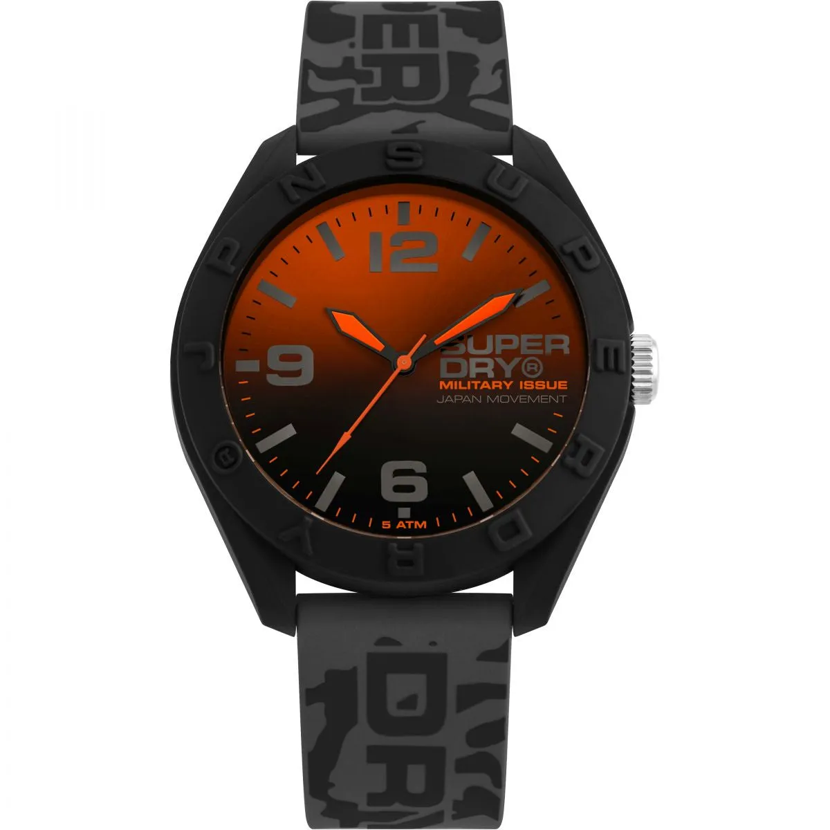 Superdry Osaka Camo Grey Watch SYG242E