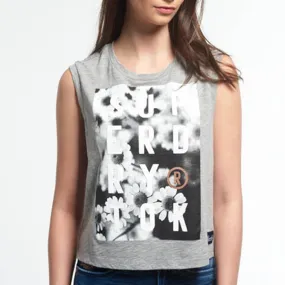 Superdry Photographic Daisy Vest Tee