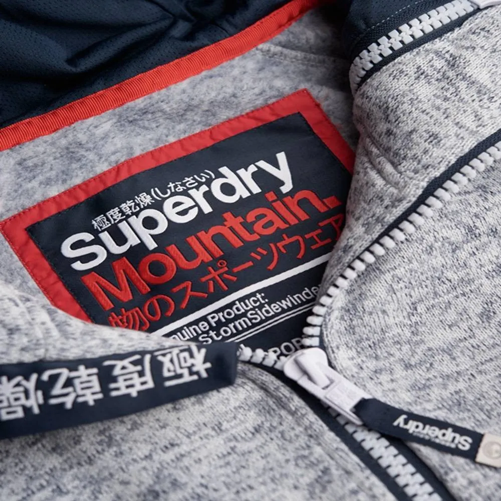 Superdry Storm Double Zip Hoodie