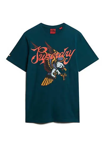 Superdry Tattoo Script T-Shirt | Grattan