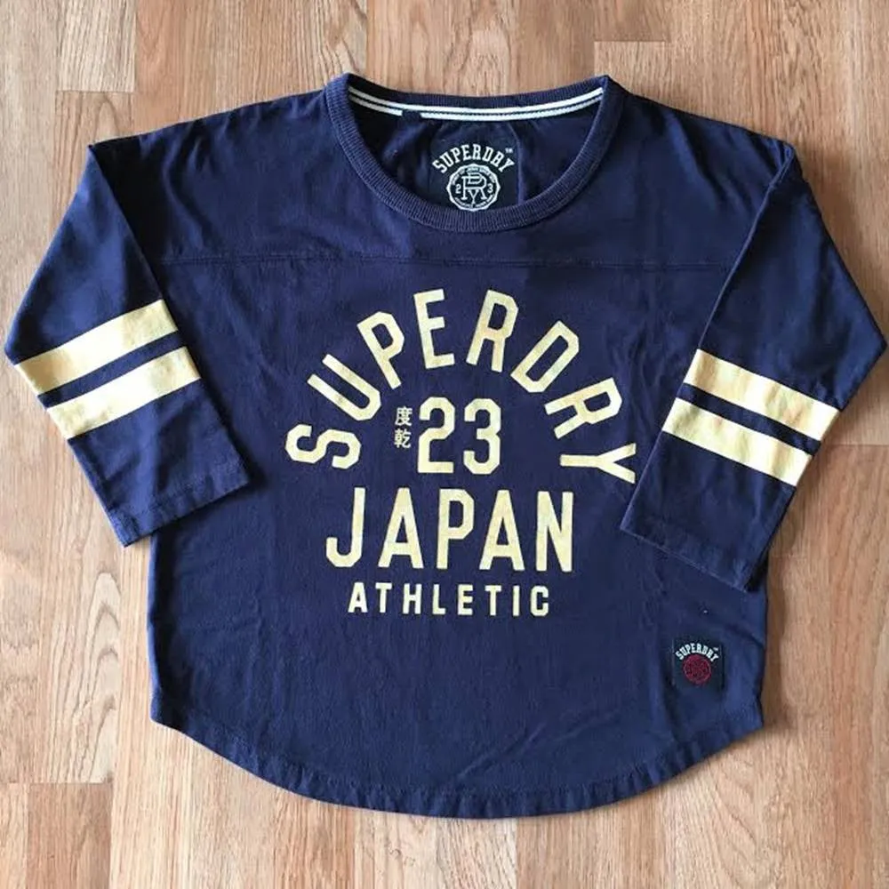 Superdry Varsity College Baseball Tee