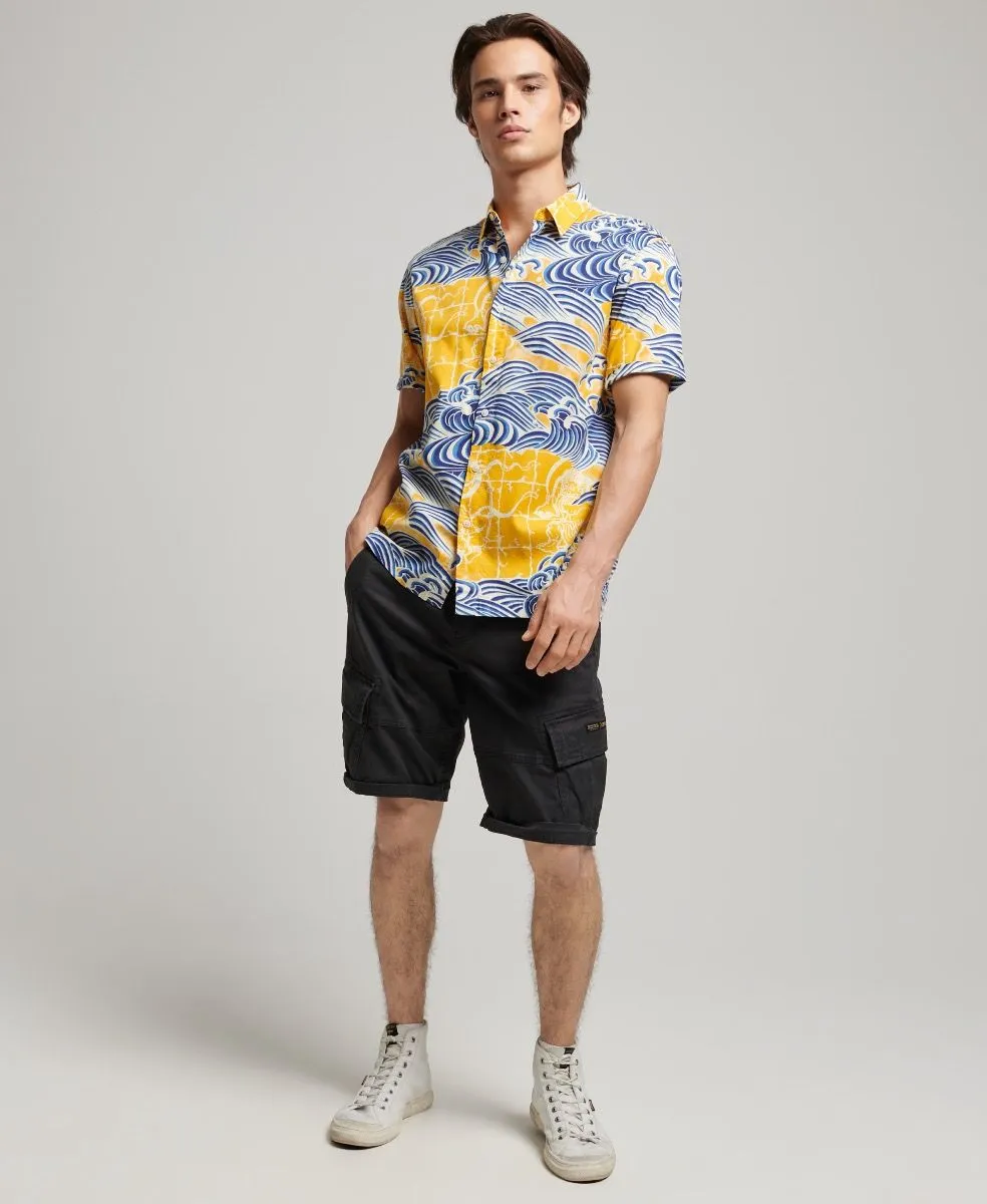 Superdry Vintage Hawaiian Short Sleeve Shirt Nimi Kam